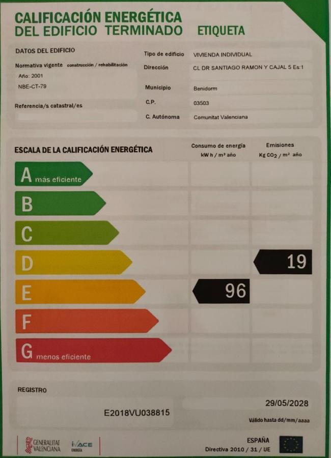 Hr Paradise Residencial Loix Benidorm Kültér fotó